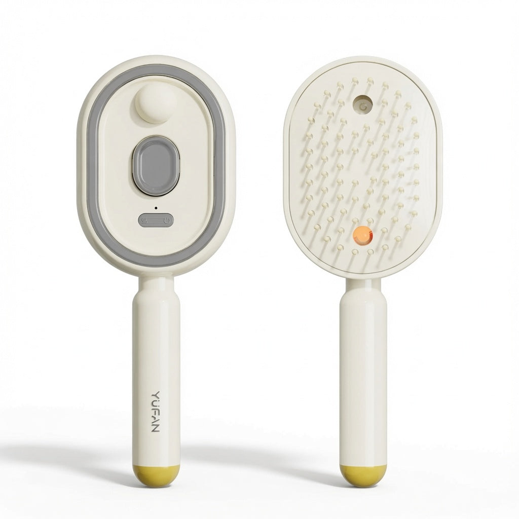 Electric Spray Airbag Massage Comb Essential Oil Atomized Hair Brush Anti-static Salon Fluffy Modeling Hair Care Tools