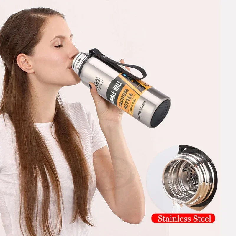 Large Stainless Steel Insulated Thermos Bottle