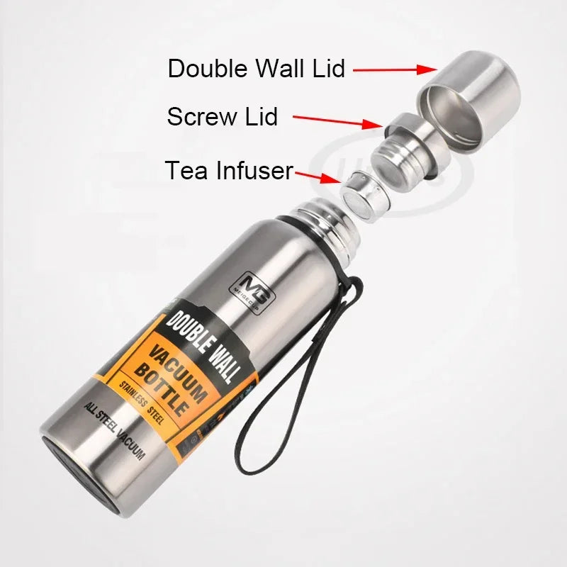 Large Stainless Steel Insulated Thermos Bottle